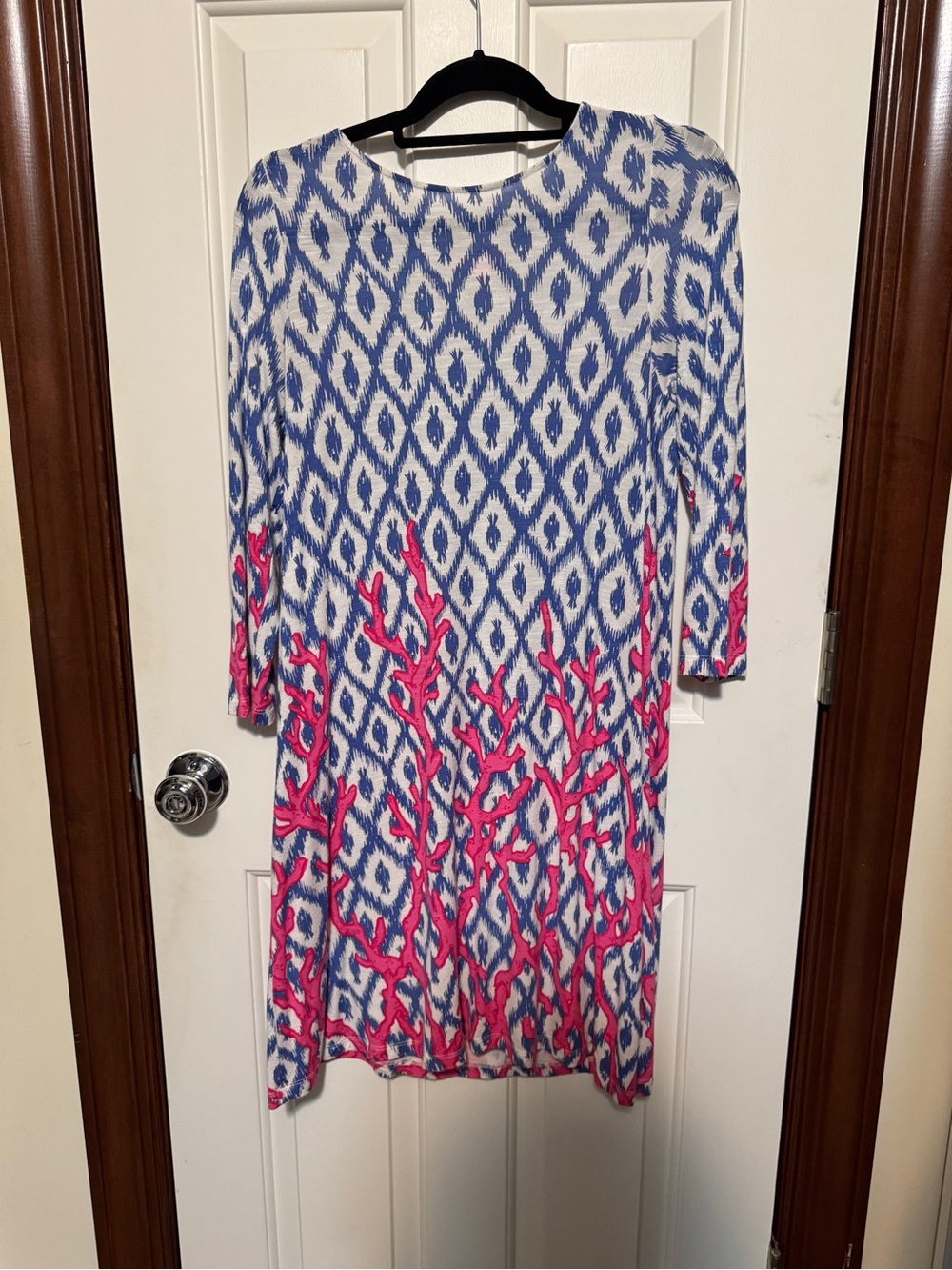 Lilly Pulitzer Coral fish dress M